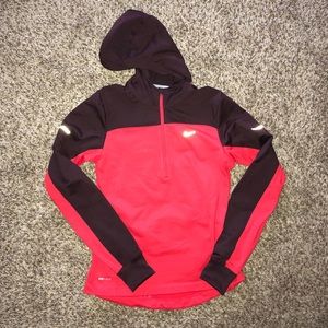 Nike Running Hooded Quarter-Zip